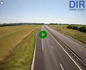 Webcam sur A84 à hauteur de l'échangeur de Poilley avec la N175, au sud d'Avranches