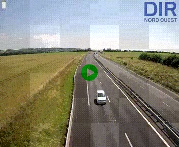 <h2>Webcam sur A84 à hauteur de l'échangeur de Poilley avec la N175, au sud d'Avranches</h2>