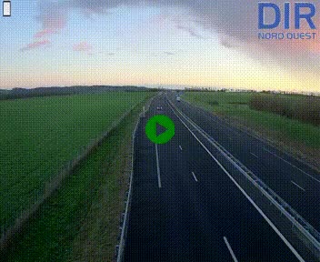 Webcam sur A84 à hauteur de l'échangeur de Poilley avec la N175, au sud d'Avranches