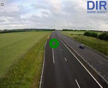 Webcam sur A84 à hauteur de l'échangeur de Poilley avec la N175, au sud d'Avranches