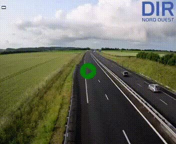 Webcam sur A84 à hauteur de l'échangeur de Poilley avec la N175, au sud d'Avranches
