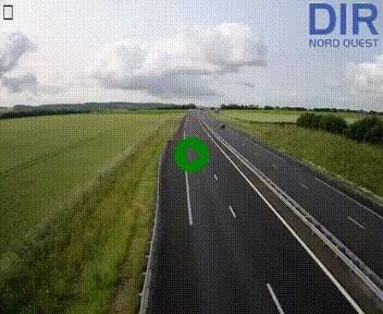 Webcam sur A84 à hauteur de l'échangeur de Poilley avec la N175, au sud d'Avranches