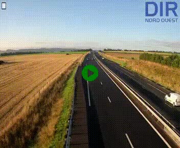 Webcam sur A84 à hauteur de l'échangeur de Poilley avec la N175, au sud d'Avranches
