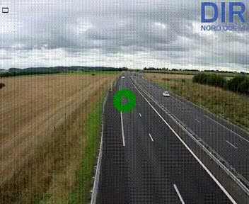 Webcam sur A84 à hauteur de l'échangeur de Poilley avec la N175, au sud d'Avranches