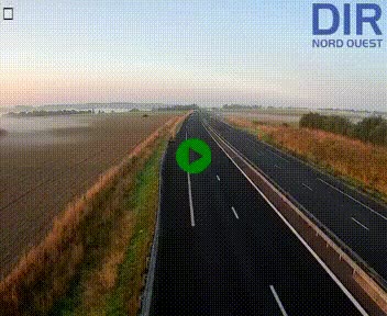 Webcam sur A84 à hauteur de l'échangeur de Poilley avec la N175, au sud d'Avranches