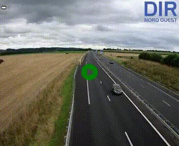 Webcam sur A84 à hauteur de l'échangeur de Poilley avec la N175, au sud d'Avranches