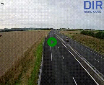 Webcam sur A84 à hauteur de l'échangeur de Poilley avec la N175, au sud d'Avranches