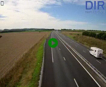Webcam sur A84 à hauteur de l'échangeur de Poilley avec la N175, au sud d'Avranches