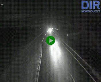 Webcam sur A84 à hauteur de l'échangeur de Poilley avec la N175, au sud d'Avranches