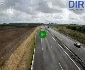 Webcam sur A84 à hauteur de l'échangeur de Poilley avec la N175, au sud d'Avranches
