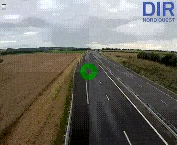 <h2>Webcam sur A84 à hauteur de l'échangeur de Poilley avec la N175, au sud d'Avranches</h2>
