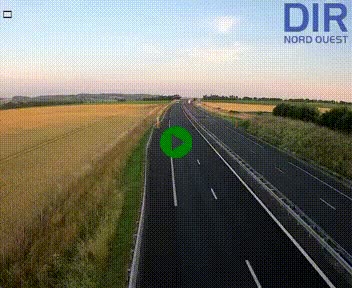 <h2>Webcam sur A84 à hauteur de l'échangeur de Poilley avec la N175, au sud d'Avranches</h2>