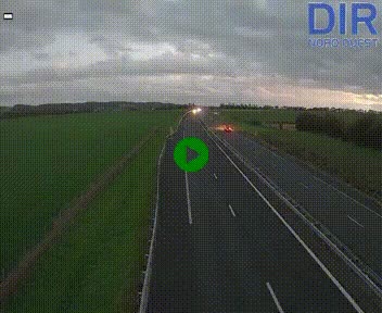 <h2>Webcam sur A84 à hauteur de l'échangeur de Poilley avec la N175, au sud d'Avranches</h2>