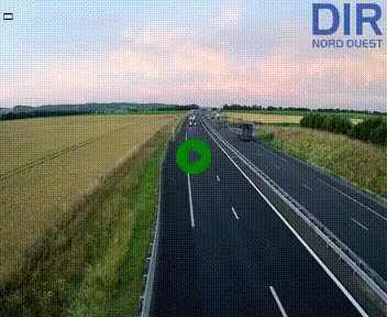 <h2>Webcam sur A84 à hauteur de l'échangeur de Poilley avec la N175, au sud d'Avranches</h2>