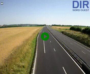<h2>Webcam sur A84 à hauteur de l'échangeur de Poilley avec la N175, au sud d'Avranches</h2>