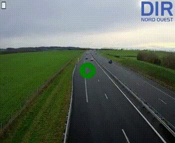 <h2>Webcam sur A84 à hauteur de l'échangeur de Poilley avec la N175, au sud d'Avranches</h2>