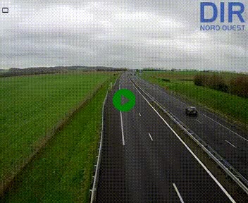 <h2>Webcam sur A84 à hauteur de l'échangeur de Poilley avec la N175, au sud d'Avranches</h2>
