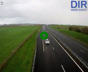 <h2>Webcam sur A84 à hauteur de l'échangeur de Poilley avec la N175, au sud d'Avranches</h2>