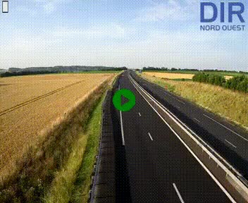 <h2>Webcam sur A84 à hauteur de l'échangeur de Poilley avec la N175, au sud d'Avranches</h2>