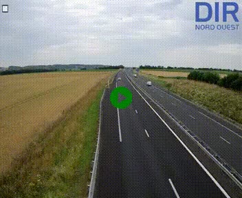 <h2>Webcam sur A84 à hauteur de l'échangeur de Poilley avec la N175, au sud d'Avranches</h2>