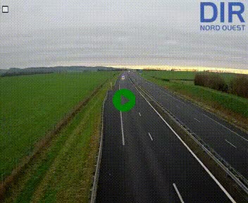 <h2>Webcam sur A84 à hauteur de l'échangeur de Poilley avec la N175, au sud d'Avranches</h2>