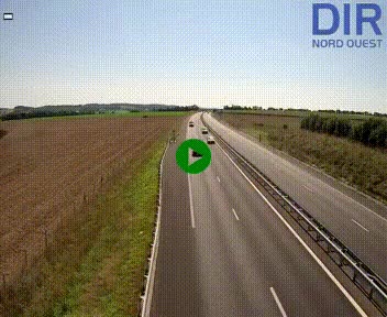 <h2>Webcam sur A84 à hauteur de l'échangeur de Poilley avec la N175, au sud d'Avranches</h2>