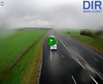 <h2>Webcam sur A84 à hauteur de l'échangeur de Poilley avec la N175, au sud d'Avranches</h2>
