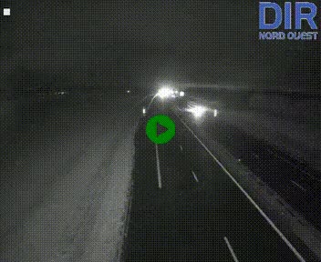 Webcam sur A84 à hauteur de l'échangeur de Poilley avec la N175, au sud d'Avranches