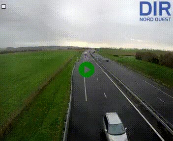 <h2>Webcam sur A84 à hauteur de l'échangeur de Poilley avec la N175, au sud d'Avranches</h2>
