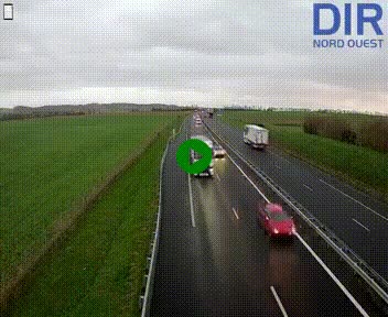 <h2>Webcam sur A84 à hauteur de l'échangeur de Poilley avec la N175, au sud d'Avranches</h2>