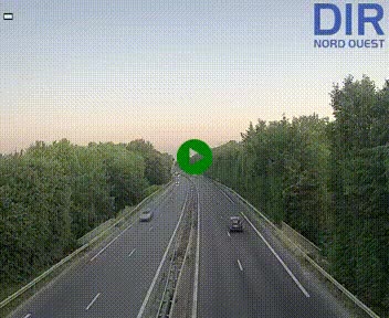 <h2>Webcam sur le périphérique de Caen (N814) à l'est de la ville, à Mondeville hauteur de la sortie 2, Presqu'île-Rives de l'Orne, au bout de l'autoroute A13</h2>