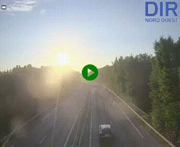 <h2>Webcam sur le périphérique de Caen (N814) à l'est de la ville, à Mondeville hauteur de la sortie 2, Presqu'île-Rives de l'Orne, au bout de l'autoroute A13</h2>