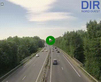 <h2>Webcam sur le périphérique de Caen (N814) à l'est de la ville, à Mondeville hauteur de la sortie 2, Presqu'île-Rives de l'Orne, au bout de l'autoroute A13</h2>