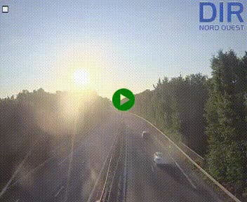 <h2>Webcam sur le périphérique de Caen (N814) à l'est de la ville, à Mondeville hauteur de la sortie 2, Presqu'île-Rives de l'Orne, au bout de l'autoroute A13</h2>