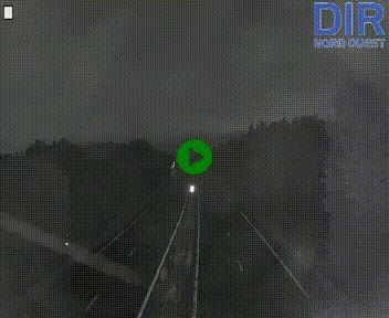 <h2>Webcam sur le périphérique de Caen (N814) à l'est de la ville, à Mondeville hauteur de la sortie 2, Presqu'île-Rives de l'Orne, au bout de l'autoroute A13</h2>