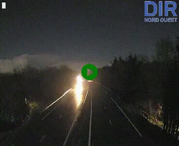 <h2>Webcam sur le périphérique de Caen (N814) à l'est de la ville, à Mondeville hauteur de la sortie 2, Presqu'île-Rives de l'Orne, au bout de l'autoroute A13</h2>