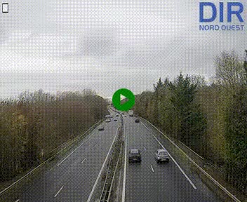 <h2>Webcam sur le périphérique de Caen (N814) à l'est de la ville, à Mondeville hauteur de la sortie 2, Presqu'île-Rives de l'Orne, au bout de l'autoroute A13</h2>