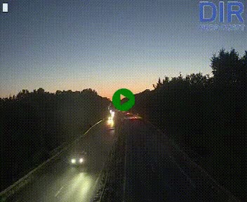 <h2>Webcam sur le périphérique de Caen (N814) à l'est de la ville, à Mondeville hauteur de la sortie 2, Presqu'île-Rives de l'Orne, au bout de l'autoroute A13</h2>