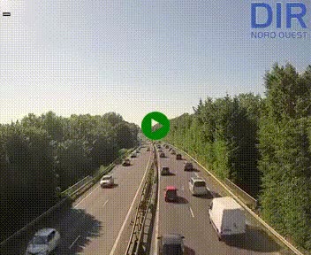 <h2>Webcam sur le périphérique de Caen (N814) à l'est de la ville, à Mondeville hauteur de la sortie 2, Presqu'île-Rives de l'Orne, au bout de l'autoroute A13</h2>