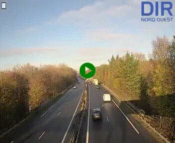 <h2>Webcam sur le périphérique de Caen (N814) à l'est de la ville, à Mondeville hauteur de la sortie 2, Presqu'île-Rives de l'Orne, au bout de l'autoroute A13</h2>