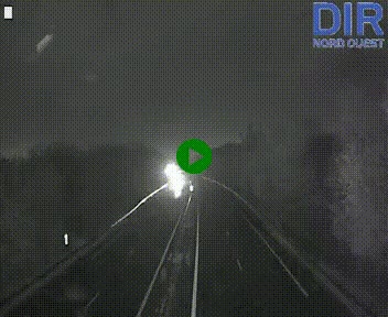 <h2>Webcam sur le périphérique de Caen (N814) à l'est de la ville, à Mondeville hauteur de la sortie 2, Presqu'île-Rives de l'Orne, au bout de l'autoroute A13</h2>