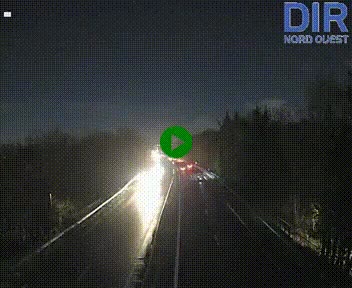 <h2>Webcam sur le périphérique de Caen (N814) à l'est de la ville, à Mondeville hauteur de la sortie 2, Presqu'île-Rives de l'Orne, au bout de l'autoroute A13</h2>