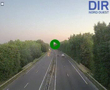 <h2>Webcam sur le périphérique de Caen (N814) à l'est de la ville, à Mondeville hauteur de la sortie 2, Presqu'île-Rives de l'Orne, au bout de l'autoroute A13</h2>