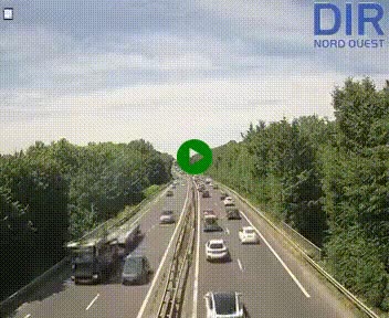 <h2>Webcam sur le périphérique de Caen (N814) à l'est de la ville, à Mondeville hauteur de la sortie 2, Presqu'île-Rives de l'Orne, au bout de l'autoroute A13</h2>