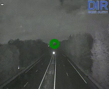 <h2>Webcam sur le périphérique de Caen (N814) à l'est de la ville, à Mondeville hauteur de la sortie 2, Presqu'île-Rives de l'Orne, au bout de l'autoroute A13</h2>