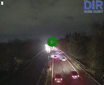 <h2>Webcam sur le périphérique de Caen (N814) à l'est de la ville, à Mondeville hauteur de la sortie 2, Presqu'île-Rives de l'Orne, au bout de l'autoroute A13</h2>