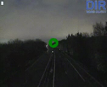 <h2>Webcam sur le périphérique de Caen (N814) à l'est de la ville, à Mondeville hauteur de la sortie 2, Presqu'île-Rives de l'Orne, au bout de l'autoroute A13</h2>