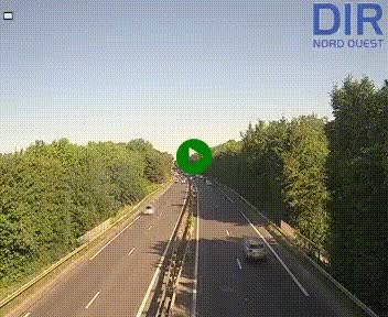<h2>Webcam sur le périphérique de Caen (N814) à l'est de la ville, à Mondeville hauteur de la sortie 2, Presqu'île-Rives de l'Orne, au bout de l'autoroute A13</h2>