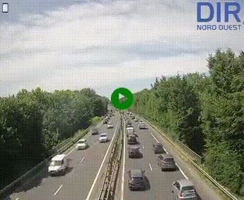 <h2>Webcam sur le périphérique de Caen (N814) à l'est de la ville, à Mondeville hauteur de la sortie 2, Presqu'île-Rives de l'Orne, au bout de l'autoroute A13</h2>