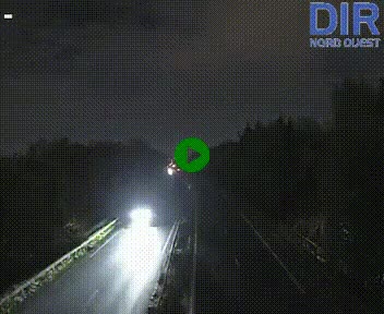 Webcam sur le périphérique de Caen (N814) à l'est de la ville, à Mondeville hauteur de la sortie 2, Presqu'île-Rives de l'Orne, au bout de l'autoroute A13